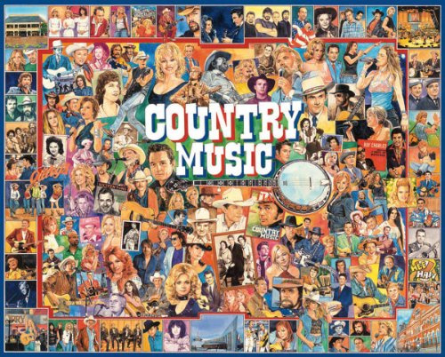 White Mountain Puzzles Country Music 1000 Pc Jigsaw