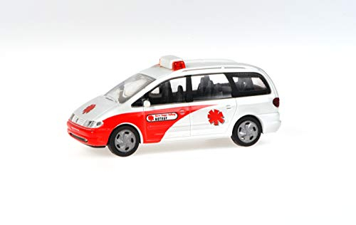 Reitze 50768 - Rietze Volkswagen Sharan Björn Steiger 1:87 H0, Mehrfarbig