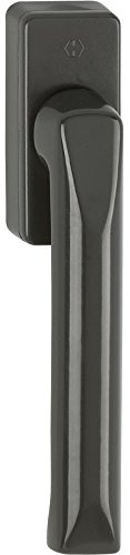 HOPPE Fenstergriff duraplus London in Aluminium graubraun