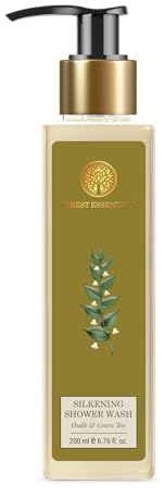 Forest Essentials Oudh and Green Tea Silkening Shower Wash, 200ml