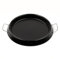 G3 Ferrari G10184 Antihaft-Pfanne für Pizzaofen G10177 Delizia Anniversary, Metallgriffe mit Verbrühungsschutzbeschichtung, optionales Zubehör, verwendbar als Paellerie, schwarz