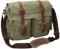 Peacechaos Men's Canvas Leather DSLR SLR Vintage Camera Messenger Bag