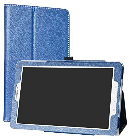MAMA MOUTH Cover per Samsung Galaxy Tab E 9.6, Slim Folio PU Pelle Stand Funzione Cover Cover Cover per Samsung Galaxy Tab E 9.6 T560 T561 Android Tablet, Blu scuro