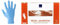 Einmalhandschuhe aus Nitril Abena blau XL Gr. 10, puderfreie, unsterile Nitrilhandschuhe, 100 Stück/Bo