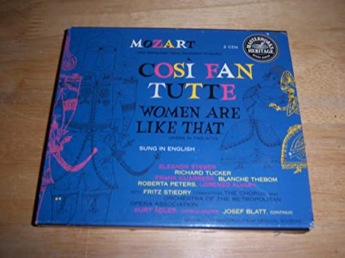 Mozart: Così fan tutte