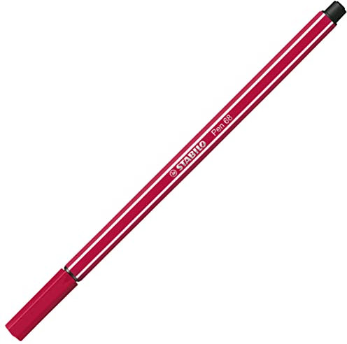 Stabilo 68/50 Faserschreiber Pen dunkelrot