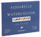 Clairefontaine 96406C Malblock, 4-seitig verleimt Aquarellpapier Halbsatiniert, Fontaine/Hadern, 24 x 30 cm, 25 Blatt, 300 g Packung, weiß