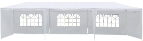 Partyzelt Carolina aus Polyethylen - 3 x 9 m