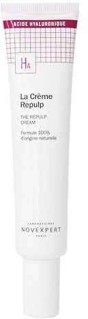 NOVEXPERT Aufpolsternde Creme mit Hyaluronsäure, 40ml Anti-Aging Pflege mit Sofort-Effekt