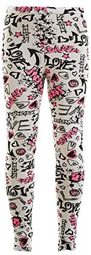 A2Z 4 Kids Girls Love Comic Graffiti Crop Top Printed Short Sleeve | Stylish Casual Fashion Wear Trendy Everyday Outfit Comfortable Fit