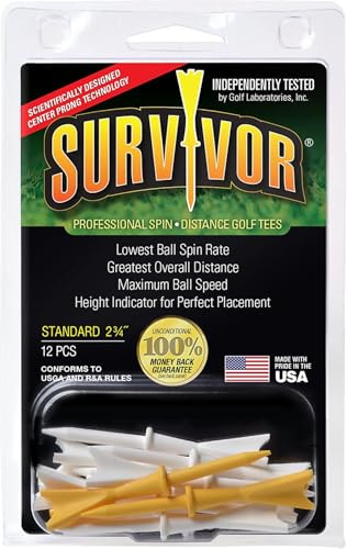 Greenkeepers Survivor Golf- Distance Golf Tees