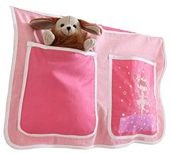 TiCAA Kinder Bett-Tasche für Hochbett und Etagenbett