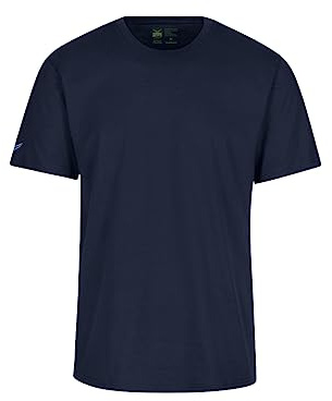 Trigema Herren T-Shirt 639202, Gr. Small, Blau (Navy C2C 546)