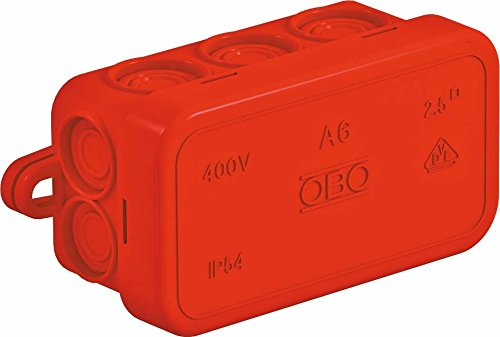 OBO Bettermann 2000003 Abzweigdose (L x B) 43mm x 80mm, 3 Stück