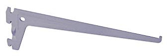 Element System 10105-00603 Träger PRO 10105, Länge 400 mm, Stahl weiß-alu (RAL 9006)