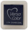 Tsukineko versasmall VersaColor Stempel Stempelkissen klein Cube 25 × 25 mm Pigment grau anthrazit