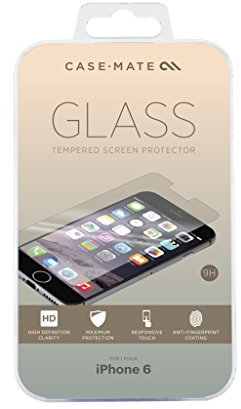 Case-Mate Glass Screen Protector for Apple iPhone 6/6S in Clear