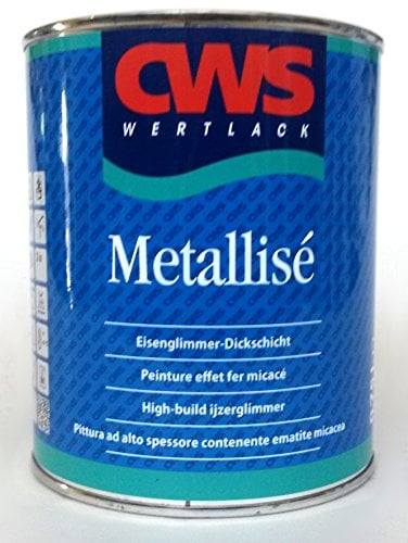 CWS Metallisé silber, 0,75L - Dickschichtiger, lösemittelhaltiger, hochviskos eingestellter 1-Komponenten Beschichtungsstoff als dekorativer Korrosionsschutz für den Innen- und Aussenbereich.
