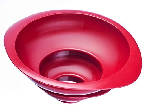Westmark 2 Einmach-/Marmeladen-Trichter, Trichter-Set, Einfüllstutzen-Durchmesser: 4,2/7,5 cm, Kunststoff, Rot, 11552270