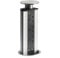 Leyton Lighting POW-3SS Pop-up Socket Power Port & USB Charger, brushed steel