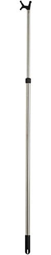 Apex Asta Appendiabiti Allungabile 89-150 cm – Con Ghiera Anti-Rotazione, Ideale per Grucce in Altezza, Design Elegante in Metallo Cromato