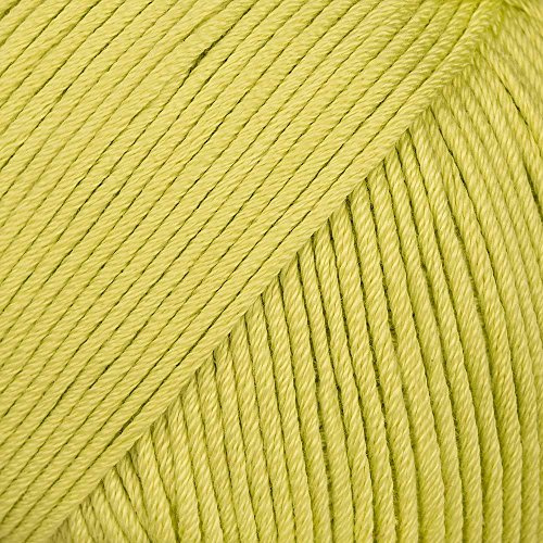 Rico Essentials Cotton DK Colour 86 Pistachio Cotton Yarn for Knitting & Crochet