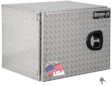 Buyers Products 1705200 Toolbox (Aluminum, 18X18X24, L- SWG REC DR)
