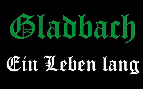 U24 Aufnäher Gladbach EIN Leben lang Aufbügler Patch 9 x 6 cm