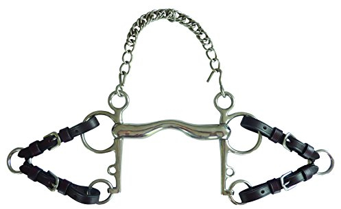 RIDING WORLD alianzas de Pelham de cartón – por par, marrón