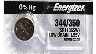 Energizer 344/350 Silver Oxide Watch Battery