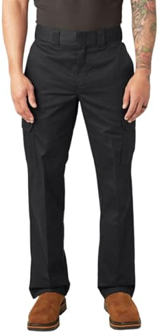 Dickies, Herren, Cargo-Arbeitshose im legeren Stil, Schwarz, 36W / 34L