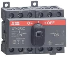 Abb-entrelec ot40f3c - Schalter ot40f3 Kontakte Montage auf DIN-Profil