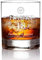 AMAVEL Whiskyglas mit Gravur zum Geburtstag, Elegant, Personalisiert mit Namen, Jahr und Alter, Tumbler aus Klarglas, Geschenkideen für Ihn, Männergeschenke, 320 ml