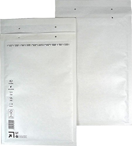 25 Luftpolsterumschlag Luftpolstertasche Versandtasche 6/F 240x350 mm