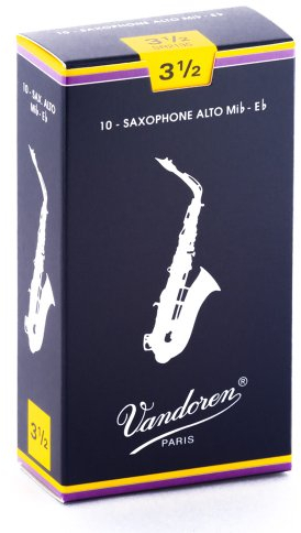Vandoren SR2135 Traditionell Alt Saxophon Blätter - 3.5 holz