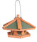 Trixie 5569 natura Futterhaus zum Hängen, ø 42 × 24 cm, braun
