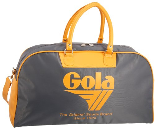 Gola Reynolds Twill Sporttasche, Grau - Slate/Yellow - Größe: