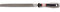 Bellota 4001-6 BAS. MB - Lima plana punta para mecánico, basta (mango bimaterial, 6)