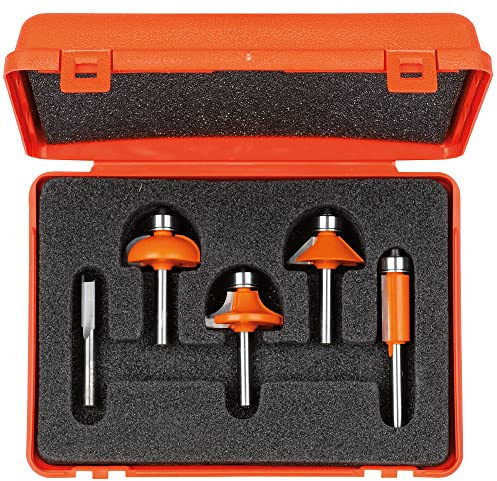 CMT ORANGE TOOLS 700.005.03-5-TEILIGES PROFILFRÄSER SET HW S=6mm