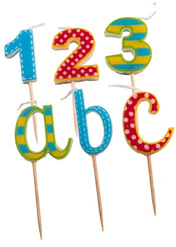 NEU Kerzen Schulanfang, 6 Stück