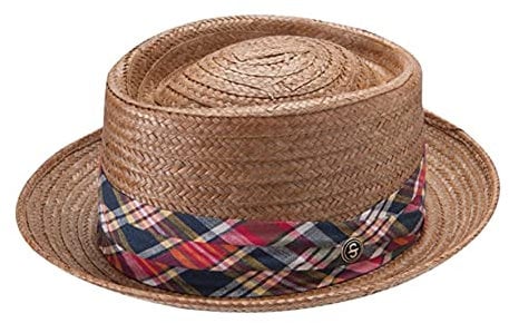 Men's Stetson Madrigal Straw Pork Pie Hat