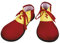 Boland 55509 - Clown Schuhe für Erwachsene, Kostüm Zubehör für Fasching und Mottoparty, Accessories für Faschingskostüme und JGA