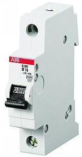 ABB S201-B16 Sicherungsautomat S200 - 1P 16 A-B 2CDS251001R1165