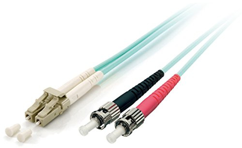 Equip LWL Patchkabel LC->ST 5.00m Multimode Duplex OM3 Turq Polybeutel