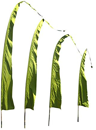 Bali-Fahne, Polyester, hellrosa, 5 Meter