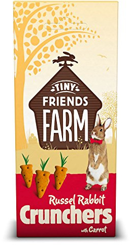 Supreme Russel Rabbit Carrot Cruncher Treats 80g (Bulk deal of 8) 640g