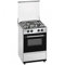 Meireles G 1530 DV X - Cocina, Gas butano/propano, Volumen útil 53L, Gris (Acero inoxidable)
