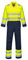 Portwest BIZ7 Hi-Vis Anti-Static Bizflame Pro Coverall Yellow/Navy, X-Large