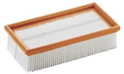 FEIN Höherwertiger Flachfaltenfilter, PES, Zertifizierung Staubklasse M, höherwertiger Filter, Für Absauger FEIN Dustex 25/35