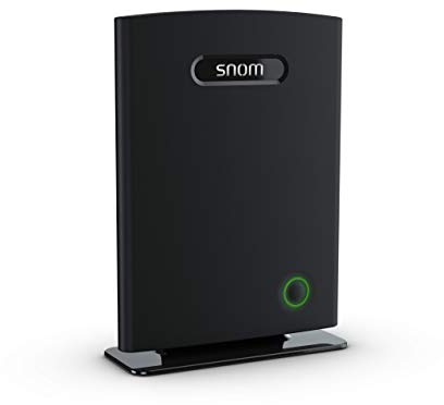 Snom M700 IP-DECT-Mehrzellen-Basisstation (bis zu 254 Basisstationen, bis zu 1000 Mobilteile, bis zu 8 Paralell-Anrufe pro Basisstation, PoE), Schwarz, 00003928